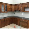 Tủ Bếp Gỗ Lát - GL53