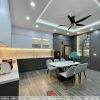 Mẫu Tủ Bếp Acrylic A-018