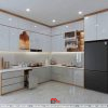Mẫu Tủ Bếp Melamine MD-17